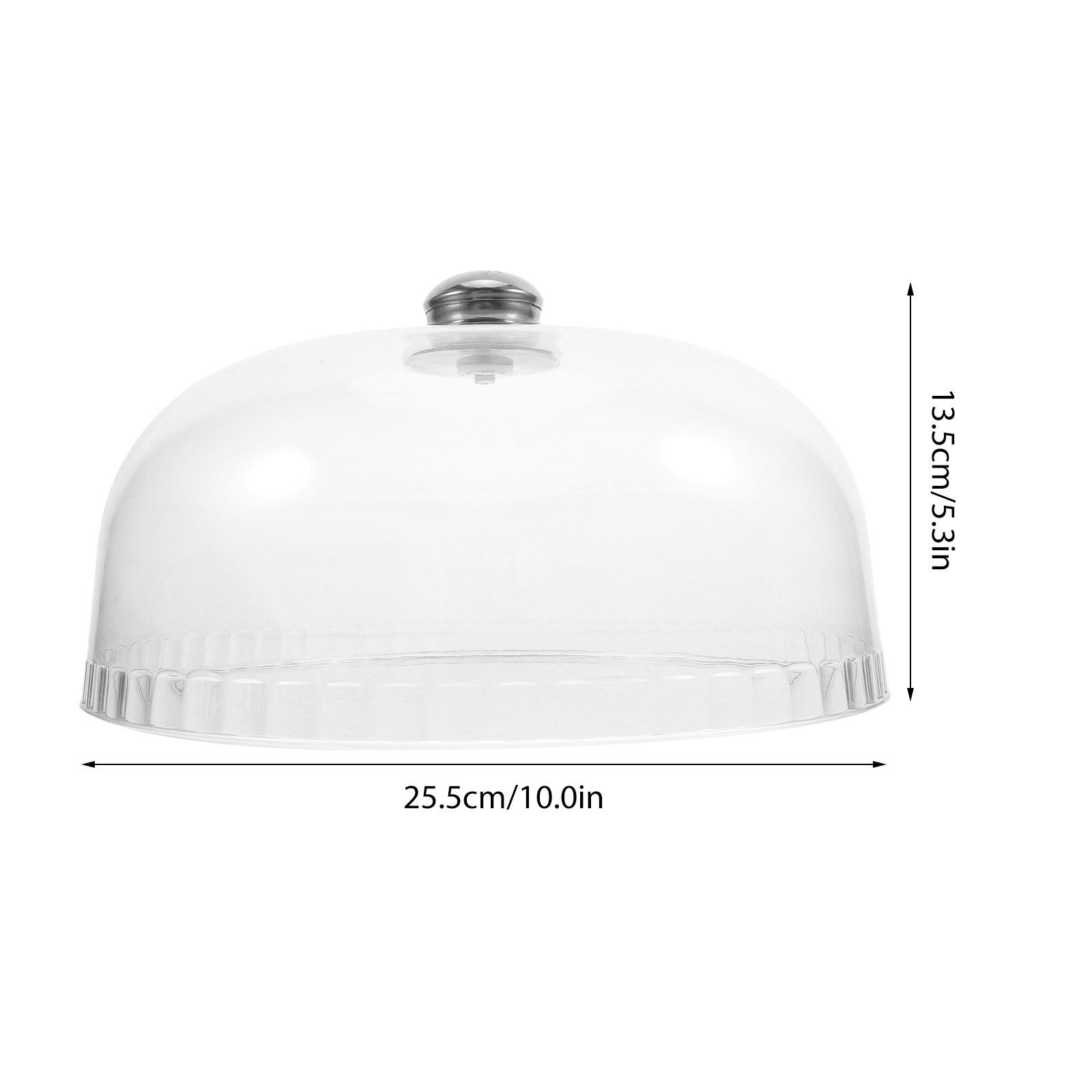 Penutup Kue Akrilik Transparan - Plastic Dome Clear ulasan dan harga