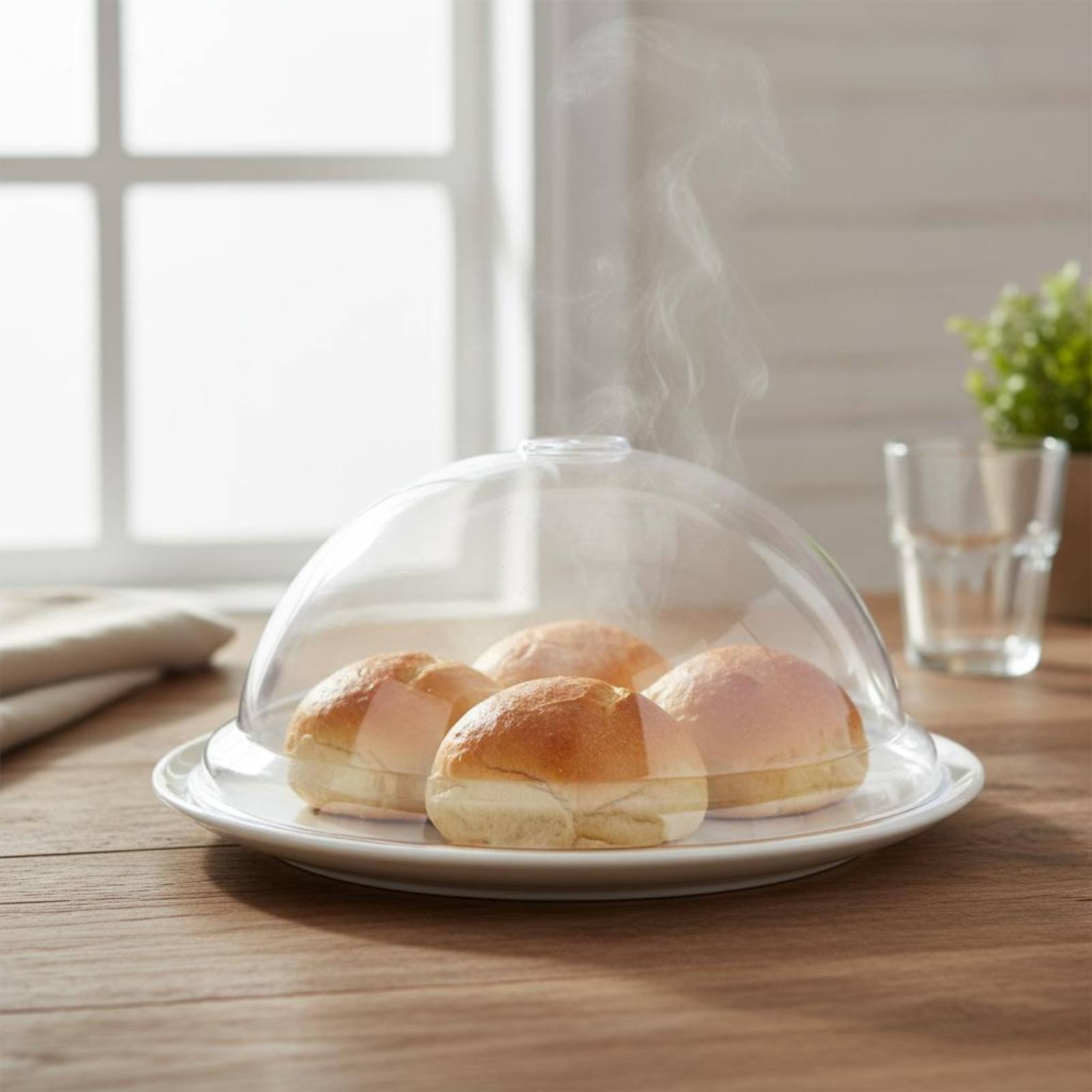 Penutup Kue Anti Debu Transpar - Plastic Dome Clear ulasan dan harga