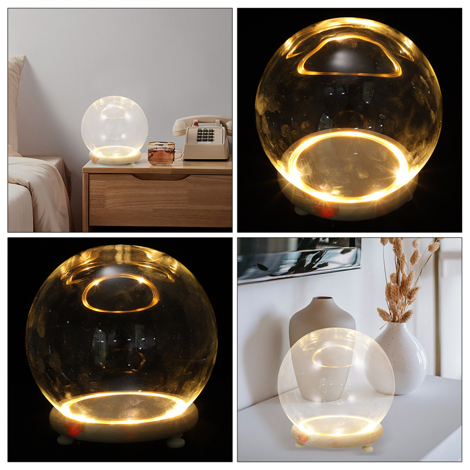 Kotak Pajangan Bunga Awet Berb - Plastic Dome Clear ulasan dan harga