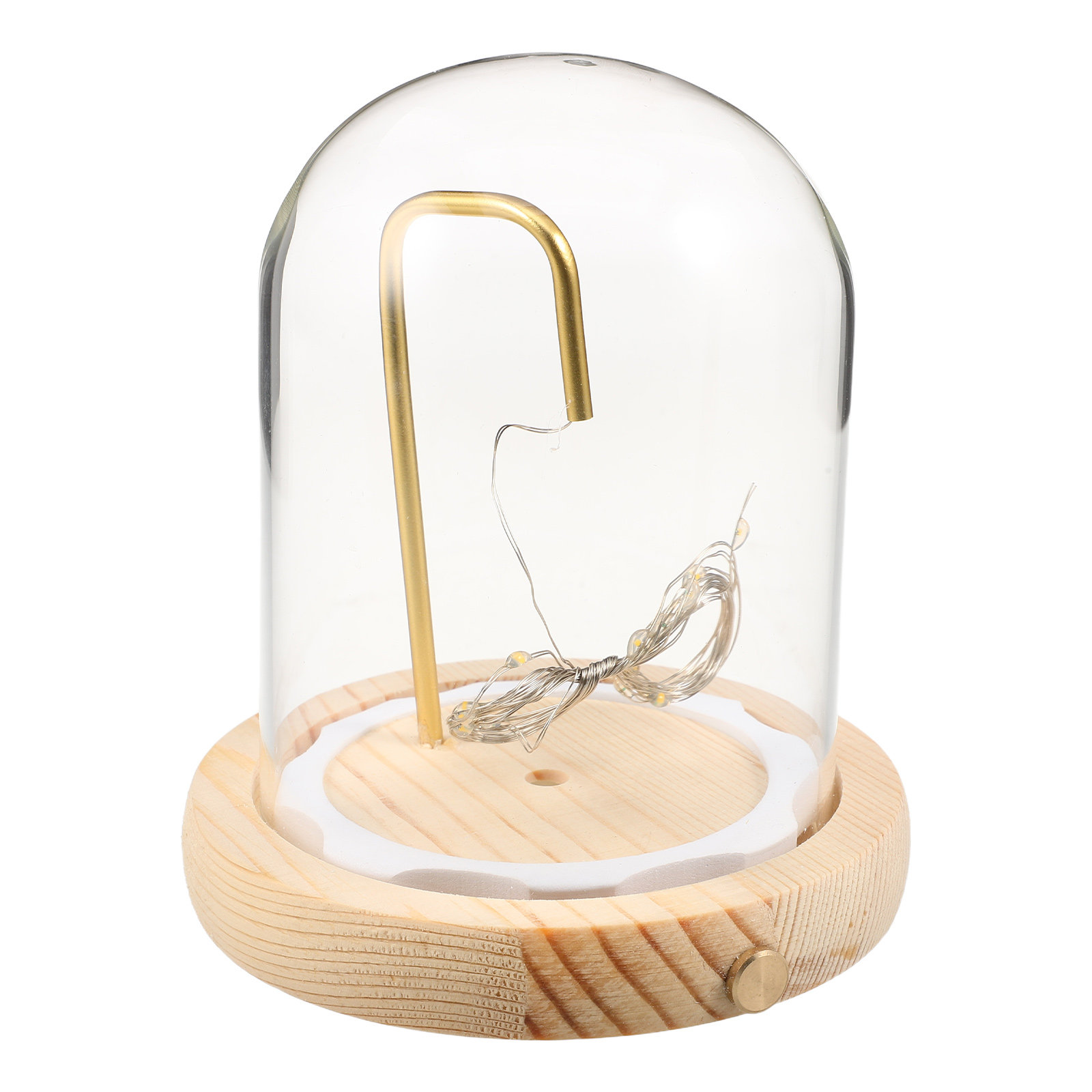 Kubah Kaca Pajangan dengan Ala - Plastic Dome Clear ulasan dan harga