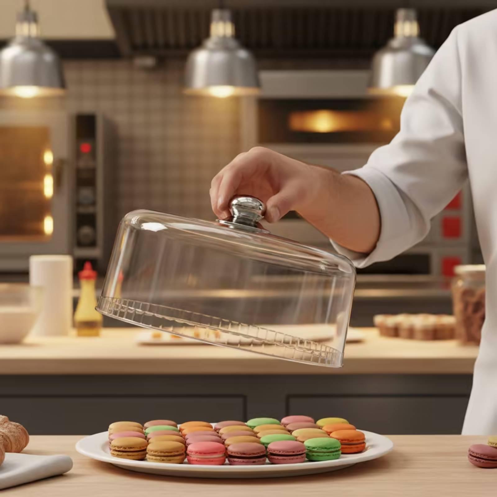 Penutup Kubah Kue Transparan d - Plastic Dome Clear ulasan dan harga